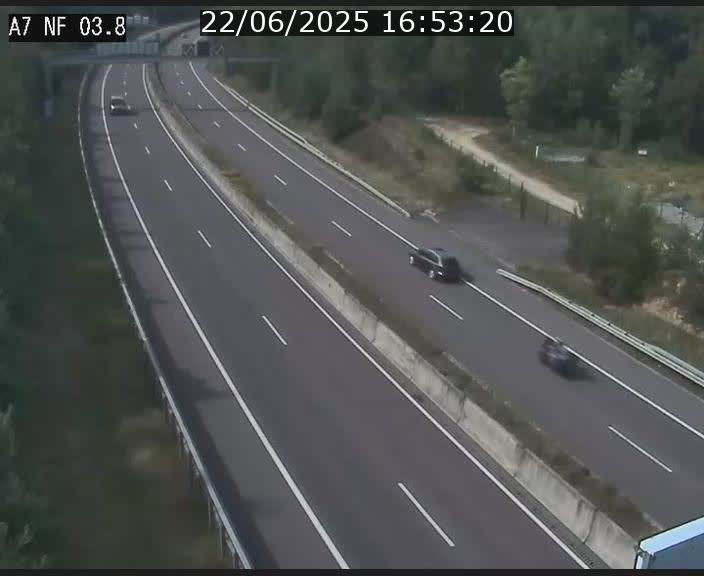 <h2>Webcam autoroute A7 au Luxembourg à la sortie du Tunnel Stafelter vers le Nord</h2>