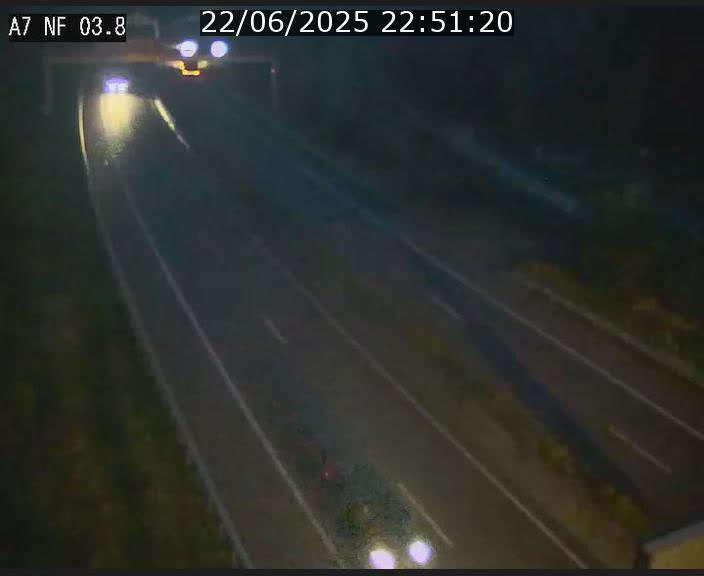 <h2>Webcam autoroute A7 au Luxembourg à la sortie du Tunnel Stafelter vers le Nord</h2>