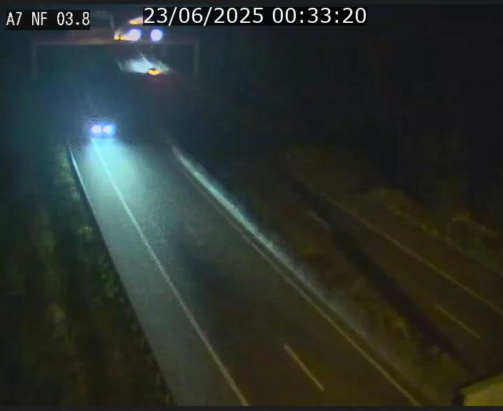 <h2>Webcam autoroute A7 au Luxembourg à la sortie du Tunnel Stafelter vers le Nord</h2>