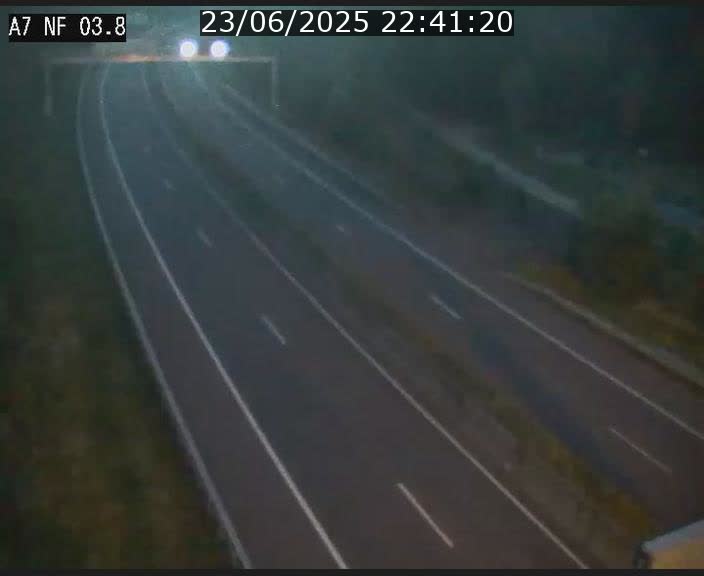 <h2>Webcam autoroute A7 au Luxembourg à la sortie du Tunnel Stafelter vers le Nord</h2>