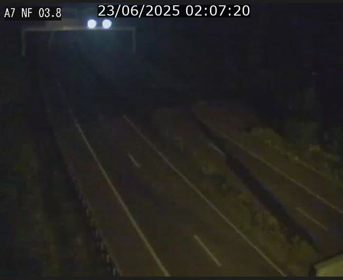 <h2>Webcam autoroute A7 au Luxembourg à la sortie du Tunnel Stafelter vers le Nord</h2>