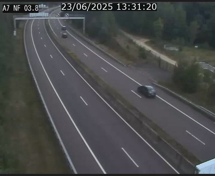 <h2>Webcam autoroute A7 au Luxembourg à la sortie du Tunnel Stafelter vers le Nord</h2>
