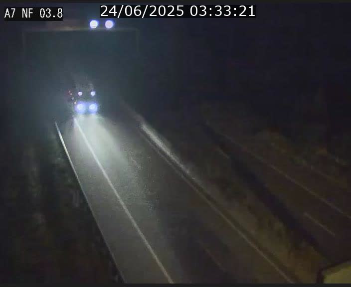 <h2>Webcam autoroute A7 au Luxembourg à la sortie du Tunnel Stafelter vers le Nord</h2>