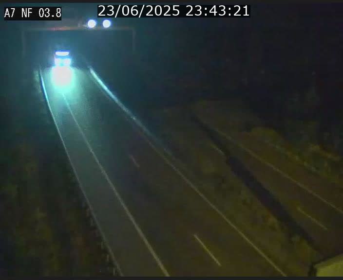 <h2>Webcam autoroute A7 au Luxembourg à la sortie du Tunnel Stafelter vers le Nord</h2>