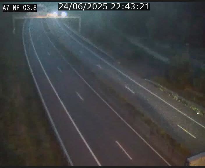 <h2>Webcam autoroute A7 au Luxembourg à la sortie du Tunnel Stafelter vers le Nord</h2>