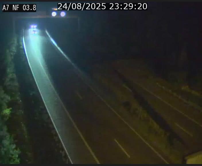 <h2>Webcam autoroute A7 au Luxembourg à la sortie du Tunnel Stafelter vers le Nord</h2>