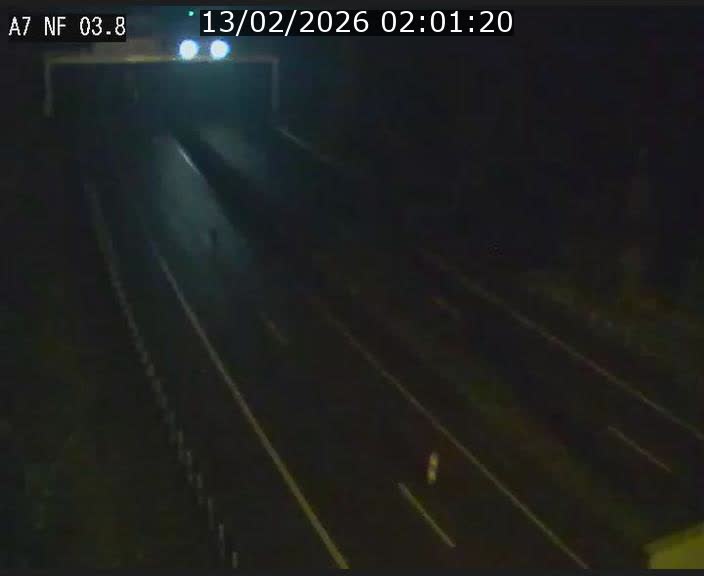 <h2>Webcam autoroute A7 au Luxembourg à la sortie du Tunnel Stafelter vers le Nord</h2>