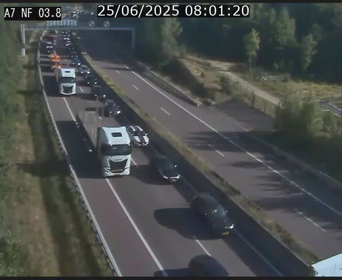 <h2>Webcam autoroute A7 au Luxembourg à la sortie du Tunnel Stafelter vers le Nord</h2>