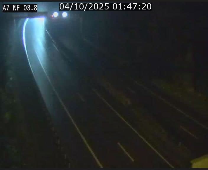 <h2>Webcam autoroute A7 au Luxembourg à la sortie du Tunnel Stafelter vers le Nord</h2>