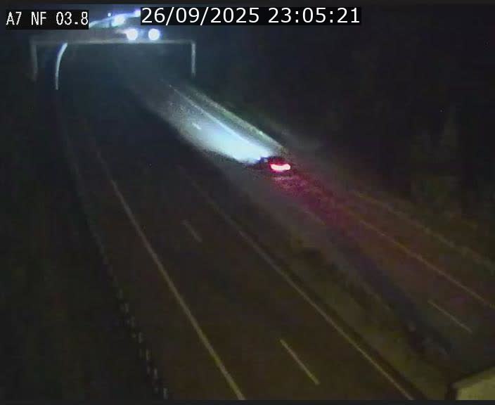 <h2>Webcam autoroute A7 au Luxembourg à la sortie du Tunnel Stafelter vers le Nord</h2>