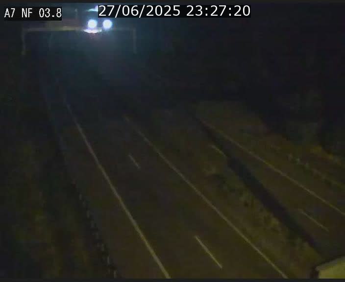 <h2>Webcam autoroute A7 au Luxembourg à la sortie du Tunnel Stafelter vers le Nord</h2>
