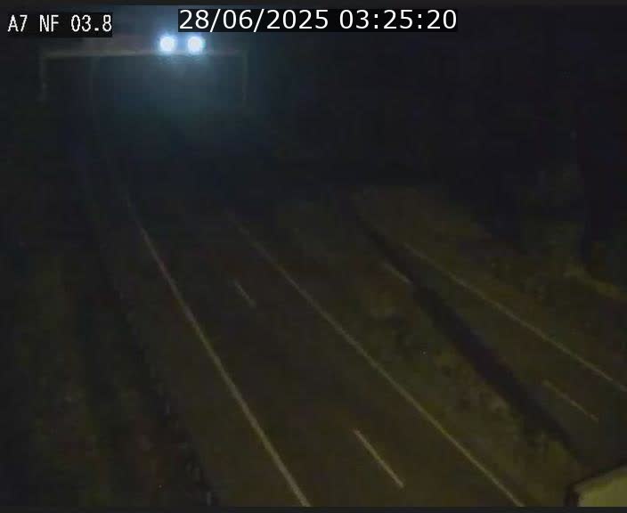 <h2>Webcam autoroute A7 au Luxembourg à la sortie du Tunnel Stafelter vers le Nord</h2>