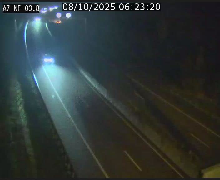 <h2>Webcam autoroute A7 au Luxembourg à la sortie du Tunnel Stafelter vers le Nord</h2>