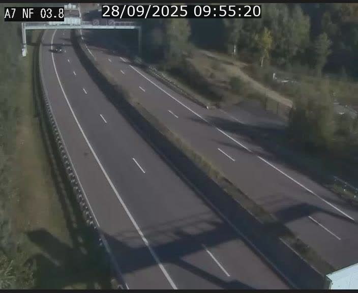 <h2>Webcam autoroute A7 au Luxembourg à la sortie du Tunnel Stafelter vers le Nord</h2>