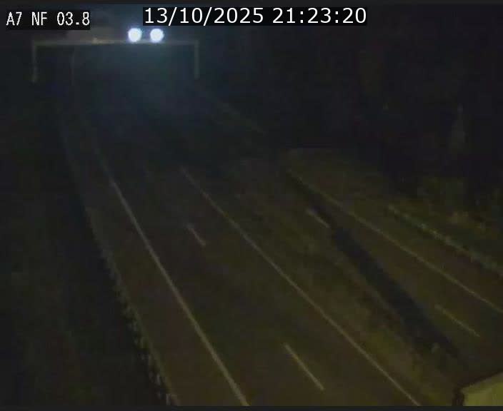 <h2>Webcam autoroute A7 au Luxembourg à la sortie du Tunnel Stafelter vers le Nord</h2>