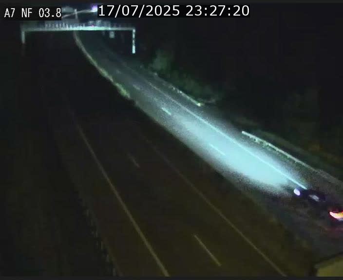 <h2>Webcam autoroute A7 au Luxembourg à la sortie du Tunnel Stafelter vers le Nord</h2>