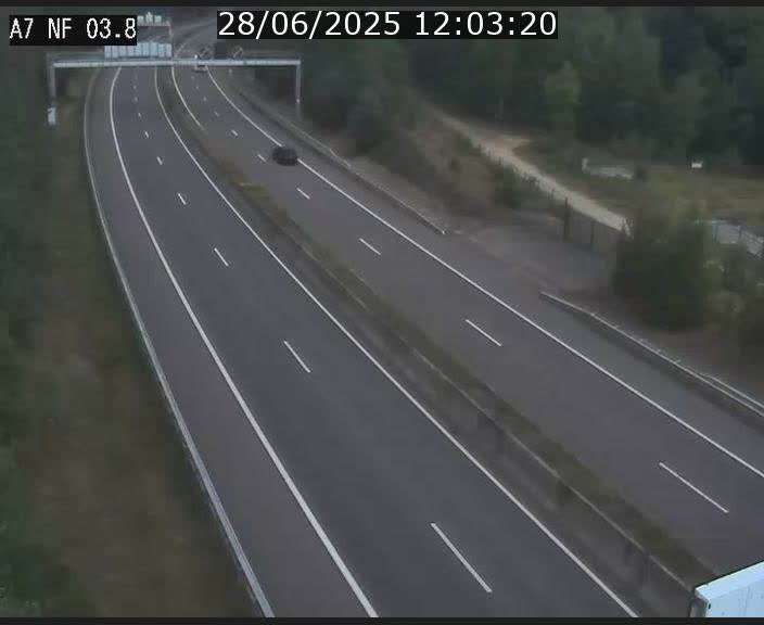 <h2>Webcam autoroute A7 au Luxembourg à la sortie du Tunnel Stafelter vers le Nord</h2>