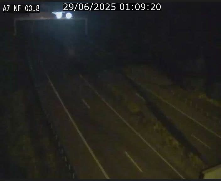 <h2>Webcam autoroute A7 au Luxembourg à la sortie du Tunnel Stafelter vers le Nord</h2>