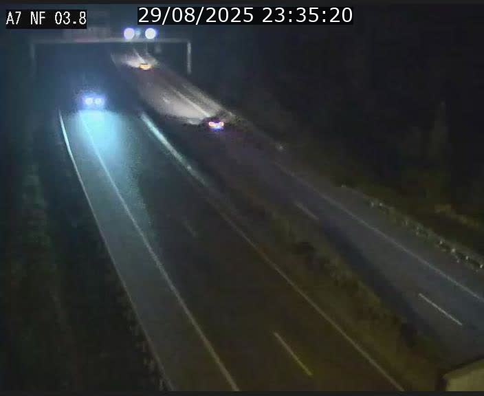 <h2>Webcam autoroute A7 au Luxembourg à la sortie du Tunnel Stafelter vers le Nord</h2>