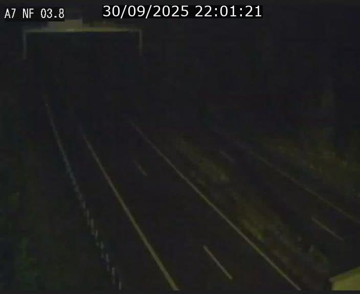 <h2>Webcam autoroute A7 au Luxembourg à la sortie du Tunnel Stafelter vers le Nord</h2>