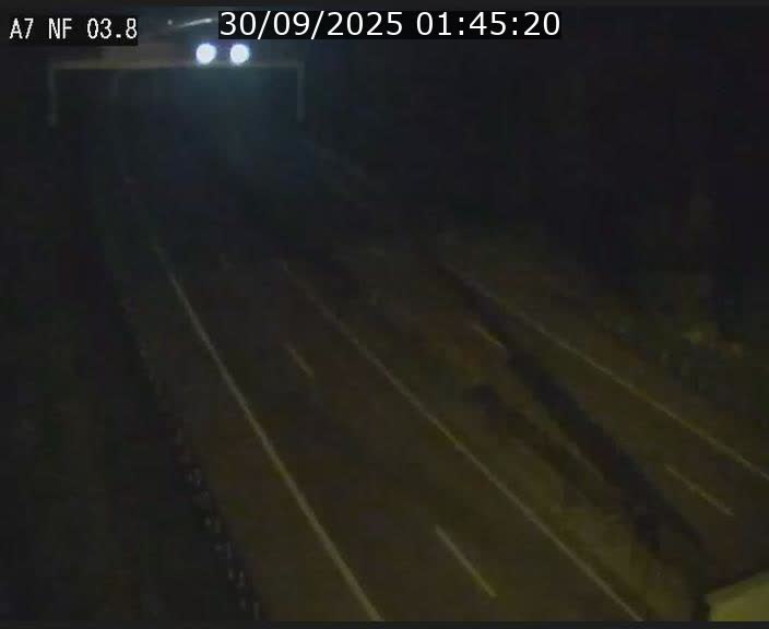 <h2>Webcam autoroute A7 au Luxembourg à la sortie du Tunnel Stafelter vers le Nord</h2>