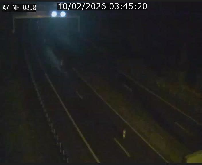 <h2>Webcam autoroute A7 au Luxembourg à la sortie du Tunnel Stafelter vers le Nord</h2>