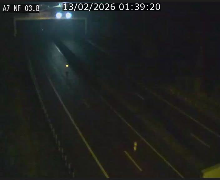 <h2>Webcam autoroute A7 au Luxembourg à la sortie du Tunnel Stafelter vers le Nord</h2>