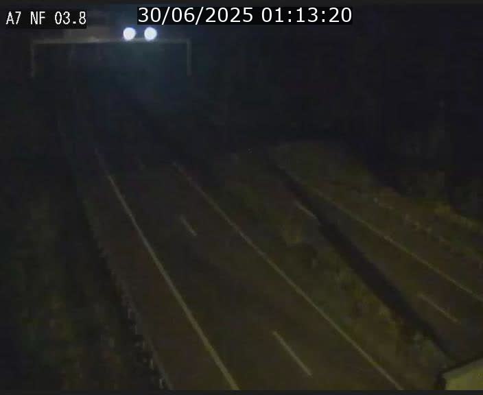 <h2>Webcam autoroute A7 au Luxembourg à la sortie du Tunnel Stafelter vers le Nord</h2>
