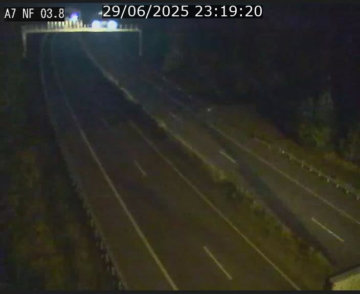 <h2>Webcam autoroute A7 au Luxembourg à la sortie du Tunnel Stafelter vers le Nord</h2>