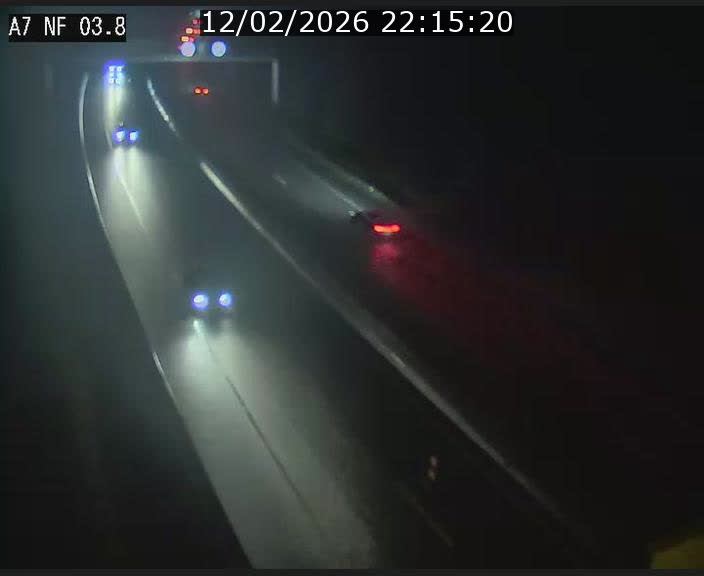 <h2>Webcam autoroute A7 au Luxembourg à la sortie du Tunnel Stafelter vers le Nord</h2>
