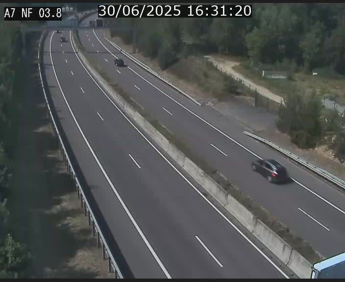 <h2>Webcam autoroute A7 au Luxembourg à la sortie du Tunnel Stafelter vers le Nord</h2>