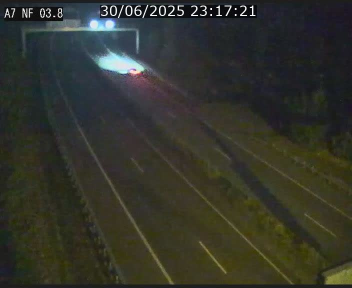 <h2>Webcam autoroute A7 au Luxembourg à la sortie du Tunnel Stafelter vers le Nord</h2>