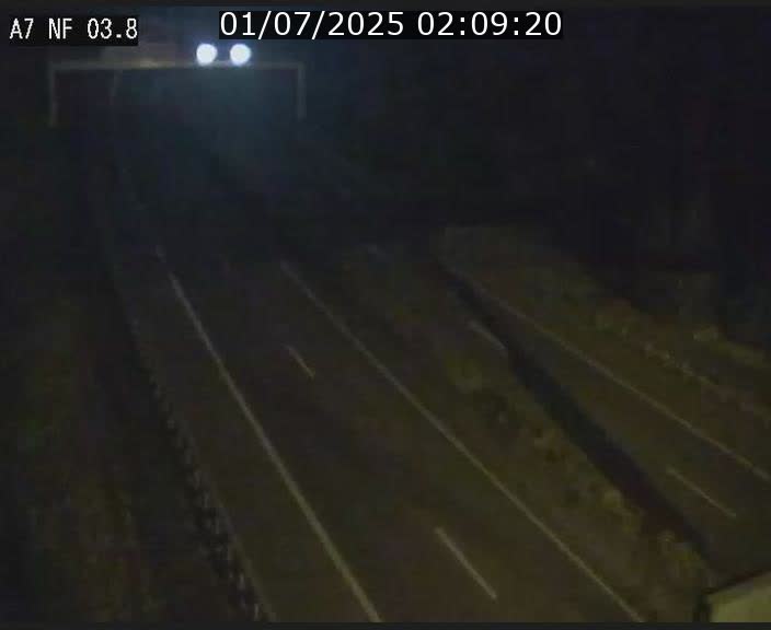 <h2>Webcam autoroute A7 au Luxembourg à la sortie du Tunnel Stafelter vers le Nord</h2>