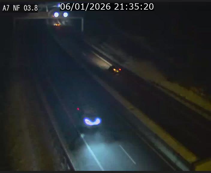 <h2>Webcam autoroute A7 au Luxembourg à la sortie du Tunnel Stafelter vers le Nord</h2>