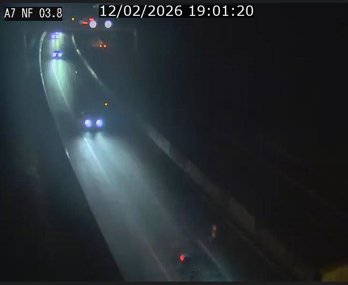 <h2>Webcam autoroute A7 au Luxembourg à la sortie du Tunnel Stafelter vers le Nord</h2>