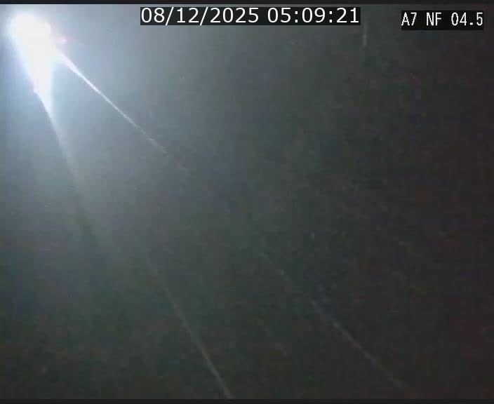 <h2>Caméra autoroute Luxembourg A7 - Passage à gibier Rëngelbour - direction Tunnel Grouft</h2>