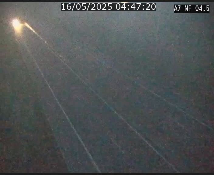 <h2>Caméra autoroute Luxembourg A7 - Passage à gibier Rëngelbour - direction Tunnel Grouft</h2>