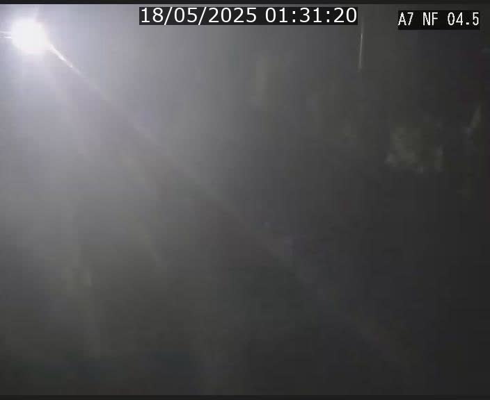 <h2>Caméra autoroute Luxembourg A7 - Passage à gibier Rëngelbour - direction Tunnel Grouft</h2>