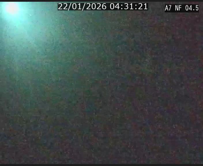 <h2>Caméra autoroute Luxembourg A7 - Passage à gibier Rëngelbour - direction Tunnel Grouft</h2>