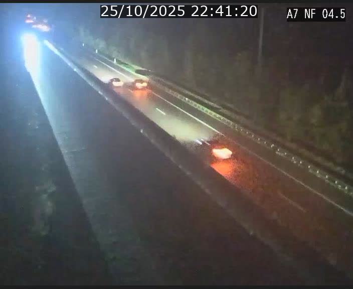 <h2>Caméra autoroute Luxembourg A7 - Passage à gibier Rëngelbour - direction Tunnel Grouft</h2>