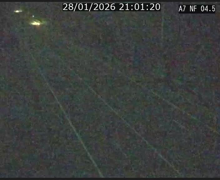 <h2>Caméra autoroute Luxembourg A7 - Passage à gibier Rëngelbour - direction Tunnel Grouft</h2>