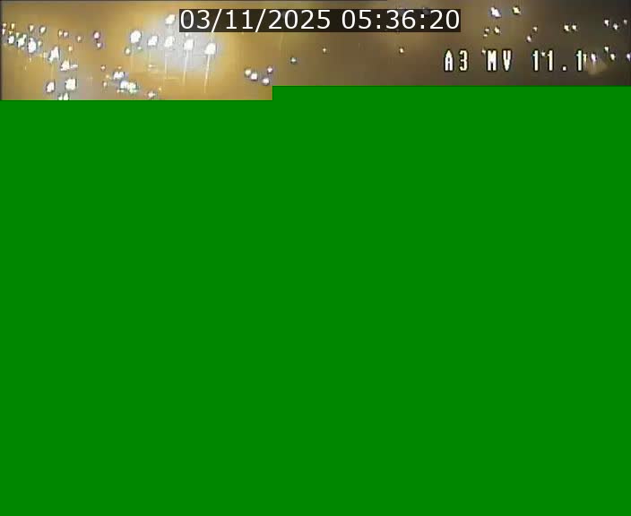 Traffic live webcam Luxembourg Croix de Bettembourg A3 - BK 11.1 - direction Luxembourg-ville