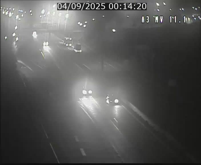 Traffic live webcam Luxembourg Croix de Bettembourg A3 - BK 11.1 - direction Luxembourg-ville