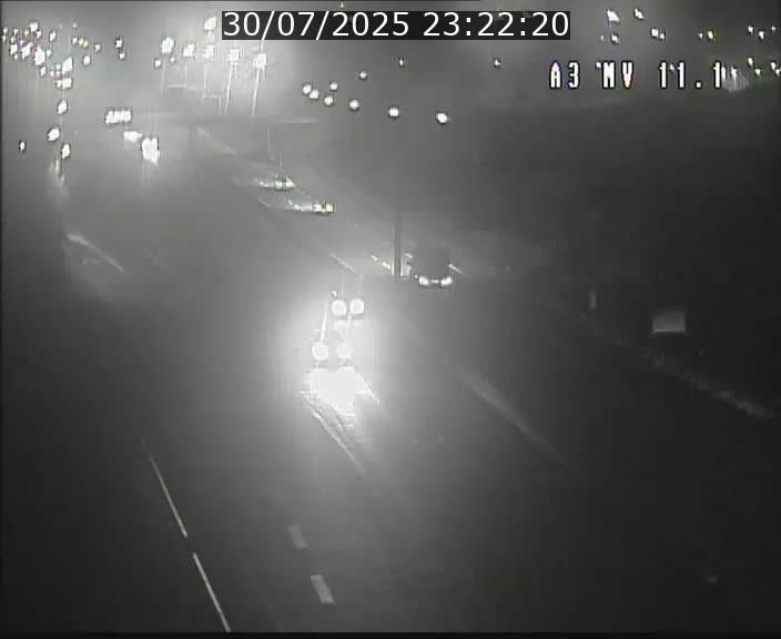 Traffic live webcam Luxembourg Croix de Bettembourg A3 - BK 11.1 - direction Luxembourg-ville
