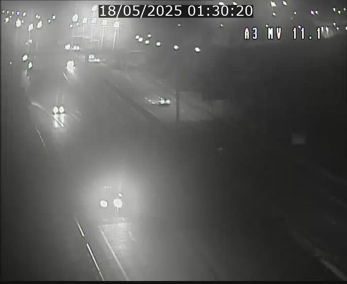 <h2>Traffic live webcam Luxembourg Croix de Bettembourg A3 - BK 11.1 - direction Luxembourg-ville</h2>