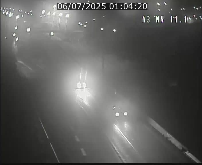 Traffic live webcam Luxembourg Croix de Bettembourg A3 - BK 11.1 - direction Luxembourg-ville