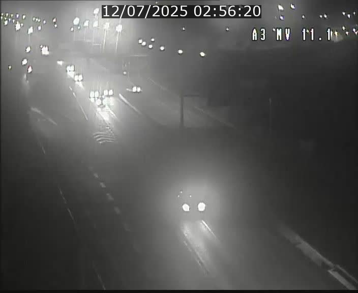Traffic live webcam Luxembourg Croix de Bettembourg A3 - BK 11.1 - direction Luxembourg-ville