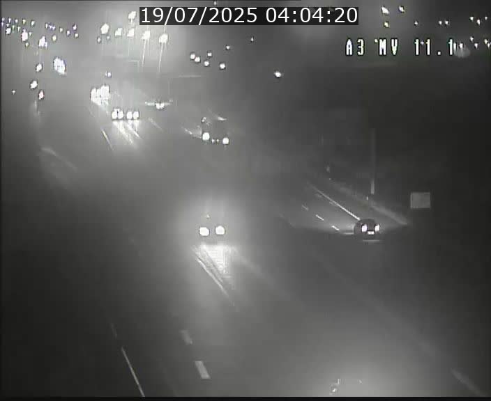 Traffic live webcam Luxembourg Croix de Bettembourg A3 - BK 11.1 - direction Luxembourg-ville