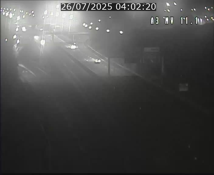 Traffic live webcam Luxembourg Croix de Bettembourg A3 - BK 11.1 - direction Luxembourg-ville
