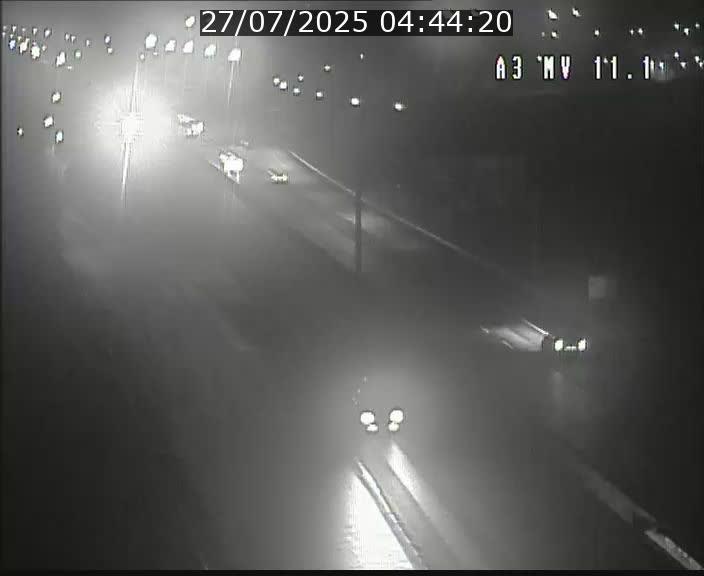 Traffic live webcam Luxembourg Croix de Bettembourg A3 - BK 11.1 - direction Luxembourg-ville